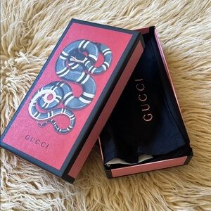 Gucci Pink and Black Storage Box